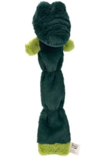 Karlie Plush Pet Toy with Crocodile Figure
