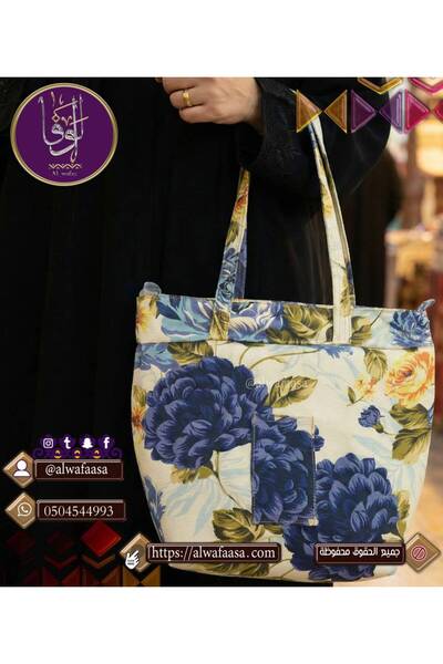 OEMS حقيبة يد نسائية مشجر - وسط