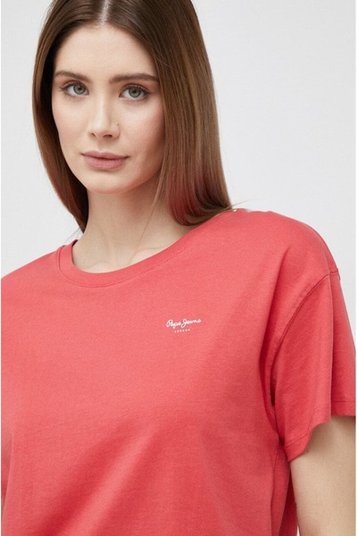 Pepe Jeans Γυναικεία Κοντομάνικη Μπλούζα Wimani (PL505483-217)