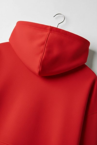 Vordevia Sponge Baskılı Premium Oversize Kapüşonlu 3 İplik Pamuklu Sweatshirt