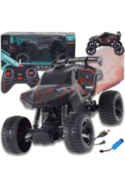 Skleplolki Mașină RC 1:14 teren - jucărie cu LED și sistem anti-vibrații