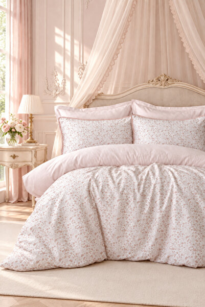 BED LİNE Savira Krep Duvet Cover Set Liora Double – 100% Cotton