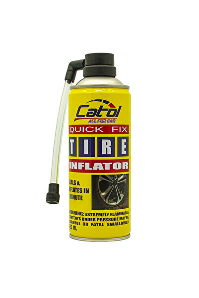 Catol Lux Etanșant pentru anvelope VL46 Tire Inflator & Sealer, 450 ml, galben