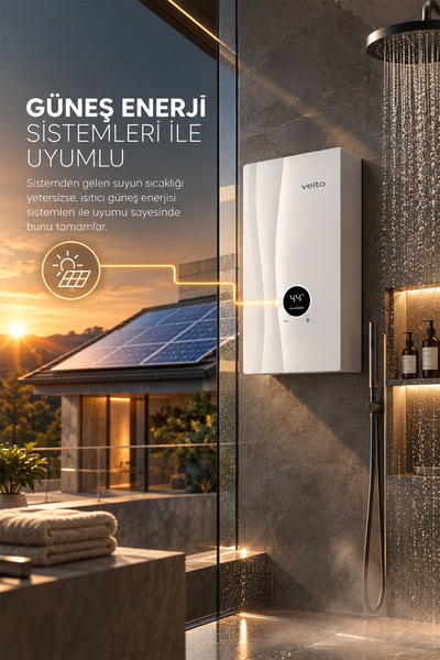 Veito SPEED E Merkezi Sistem Şofben 9000 W