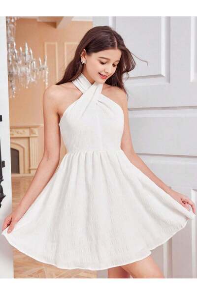 Sheya Rochie, alb