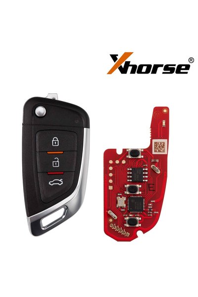 Xhorse 5 قطع XKKF05EN 5 قطع XK مفاتيح ذكية سلكية للتحكم عن بعد VVDI XKB528EN ...