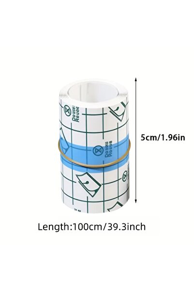 Choice WHITE 2Rolls/Pack PU ultra-thin anti friction tape, heel anti friction...