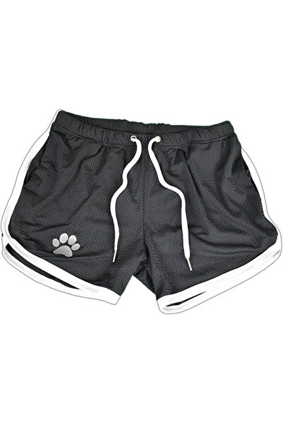 Choice M 55-65kg black white Mens Gym Fitness Shorts Bodybuilding Running Spo...