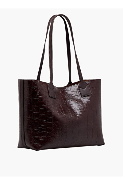 FAV Textured Tote Bag with Double Handle