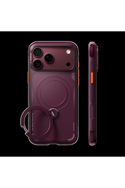 TORRAS Ostand Q3 Air Case for iPhone 18 Pro Cosmic Purple