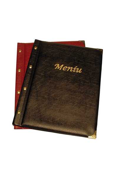OEM Meniu A4 de bază cu șuruburi - Meniuri de restaurant