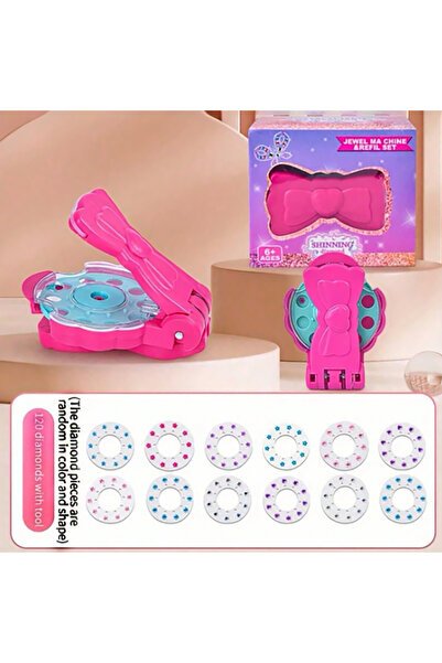 Choice Light Grey Girls Hair Braiding Diamond Drill Toy Glitter Stick-On Jewe...