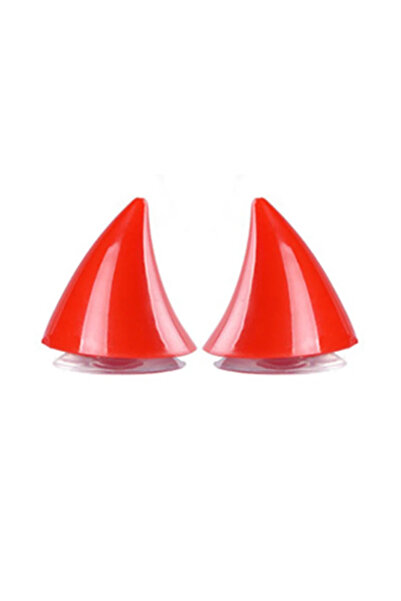 Choice 03 Motorcycle Helmet Devil Horn Colorful Devil Horns for Helmet Decora...