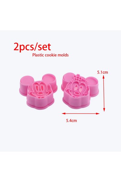 Choice set Disney Mickey Minnie, Winnie the Pooh, chocolate, cookie cutters, ...