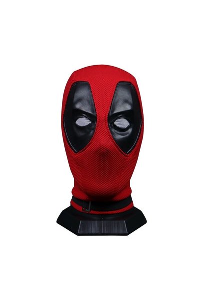 Choice Deadpool Headgear Hot Deadpool Silicone Headset Knitted Mask Cosplay P...