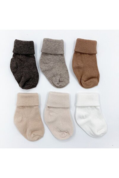 Defne Baby 6 Pack Baby Socks 6U002-24R11