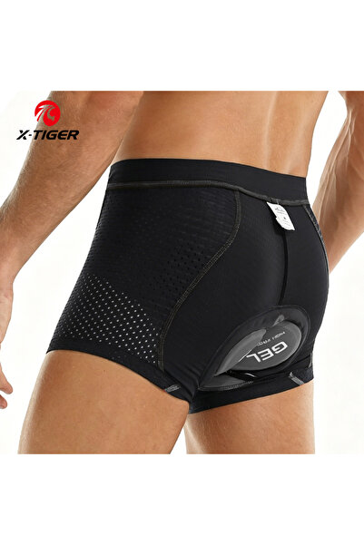 Choice XL Black X-TIGER Men's Cycling Underwear Shorts 5D Gel Pad Breathable ...