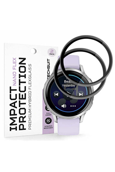 Techsuit Folie de protecție pentru Garmin Venu 4 41mm, - negru