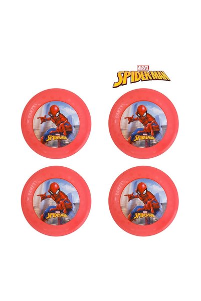 Marvel Spider-Man Farfurii Reutilizabile de Petrecere din Plastic Roșu Bleu c...