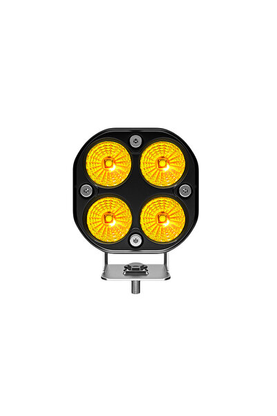 Choice أضواء عمل LED صفراء اللون بحجم 3 بوصات، 12 فولت و24 فولت، أضواء أمامية...