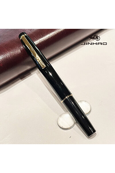 Choice F black gold Jinhao 59 Stationery Addict Pen Art Supplies Review Sketc...