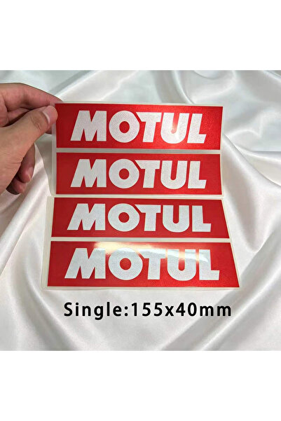 Choice زوجان من ملصقات MOTUL العاكسة للضوء، شعار للدراجات النارية والسيارات و...