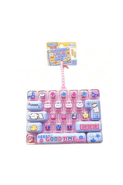 Choice C 26Grid Keycap Clicker سلسلة مفاتيح لوحة مفاتيح فيدجيت مضادة للتوتر، ...
