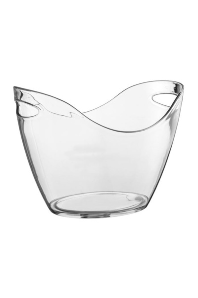 OEM Frapieră Gondola din plastic transparent, cu mânere, 35,5 x 25,5 x 24,5 cm