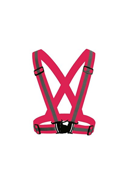 Choice Pink elasticity Universal Highlight Adjustable Reflective Vest with Re...