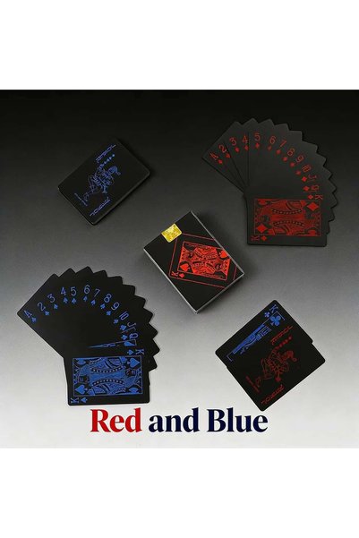 Choice Red Blue 8.9x6.3cm Playing Cards Game Poker Cards Board Child Kid Toy ...