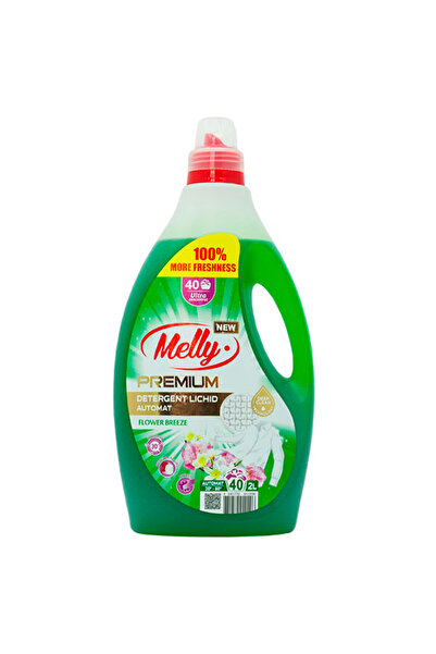 Meelly Υγρό απορρυπαντικό Melly Premium Flower Breeze 2 λίτρα, 40 πλύσεις
