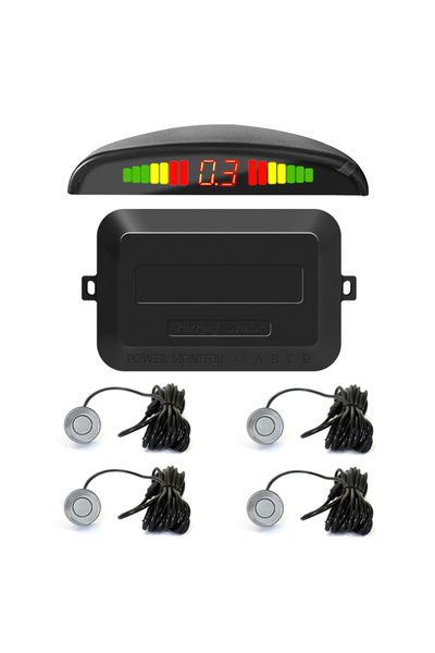 Choice نظام استشعار وقوف السيارات GRAY HIPPCRON مع شاشة LED للرؤية الخلفية وت...