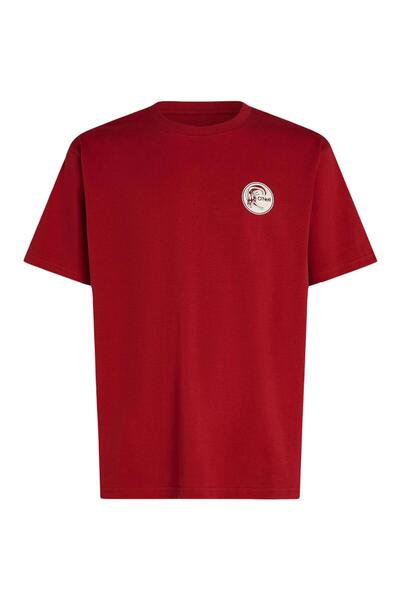 O'Neill Men's T-shirt O'Riginals Surf Shop-Red-L