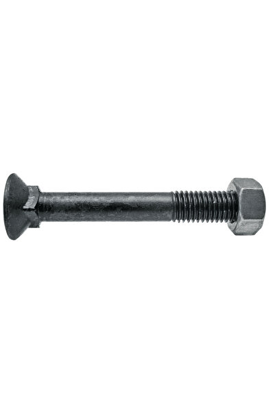 Other Șurub de plug cu piuliță, filet M12, lungime 90 mm, clasa 8.8 DIN 608, ...