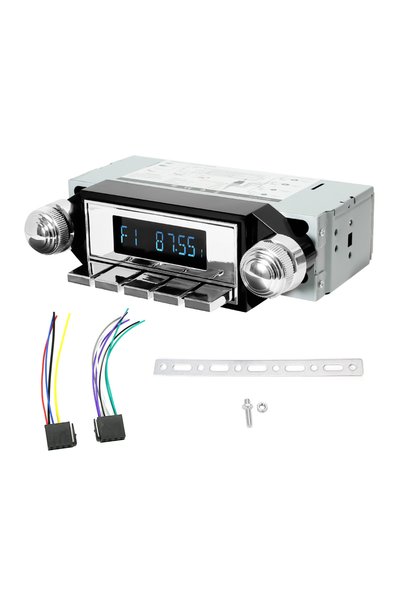 Choice مشغل MP3 1DIN، راديو سيارة ريترو، مشغل MP3 كلاسيكي، FM AM RDS، بلوتوث،...