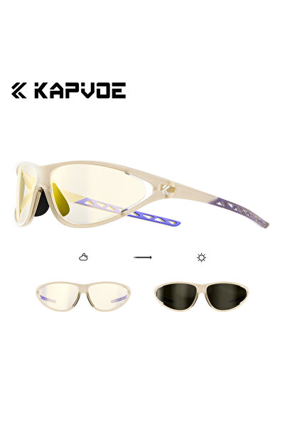 KAPVOE نظارات شمسية PH-03 للتنزه والتخييم، نظارات أنيقة للرجال، نظارات متغيرة...