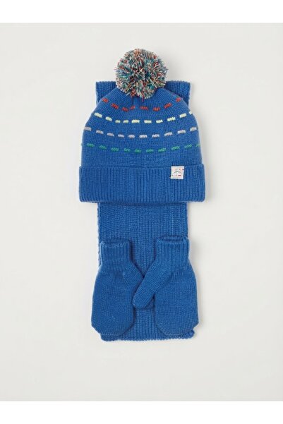 Fonem Fo 5193 Anı 3-Piece Scarf, Beanie, Glove Set