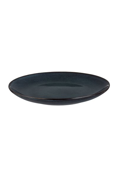 OEM Farfurie Albastră Neagră "Glaze" Ceramică pentru Fructe Ø26.5cm – pentru ...