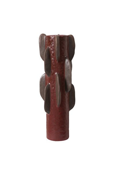 Mudo Concept BURGUNDY GEO VAZO 17X47 CM
