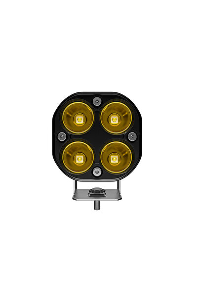 Choice أضواء عمل LED صفراء 4LED مقاس 3 بوصة 12 فولت 24 فولت، أضواء كشافات أما...