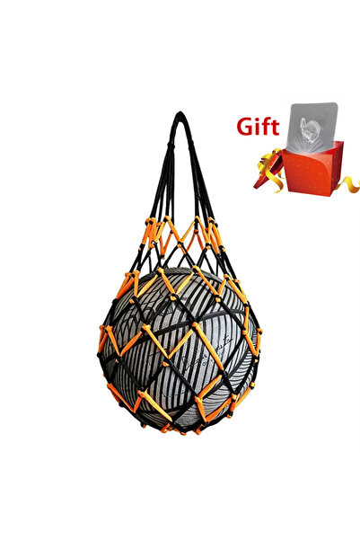 Choice Black-yellow New Upgraded Nylon Mesh Ball Net Bag - Thickened Storage ...