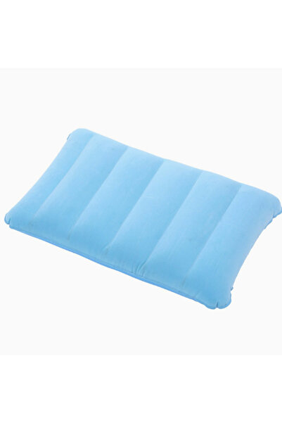 Choice blue 1pc Air Cushion Pillows, Foldable Square Inflatable Pillow, for T...