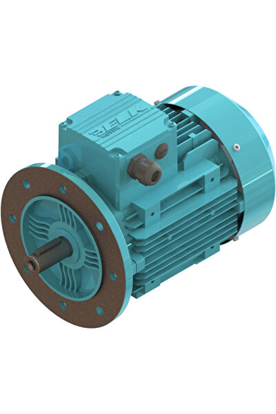 ELK 0.25 kW (1/3 HP) 1000 D/D (2EL071M6C-B5-Flanşlı) 380/400 volt Trifaze IE2 Elektrik Motoru