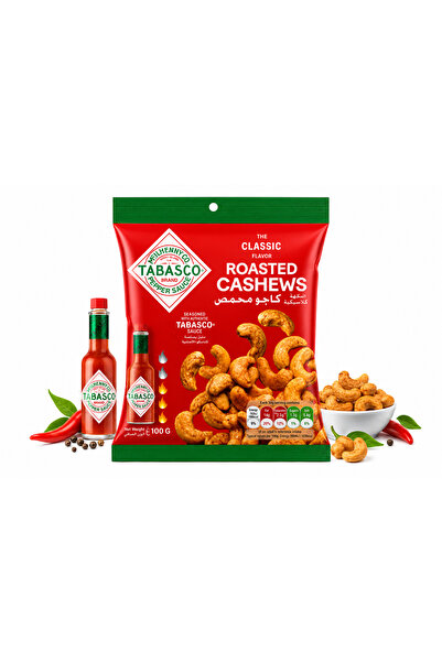 Tabasco Roasted Cashew Nuts 100gm
