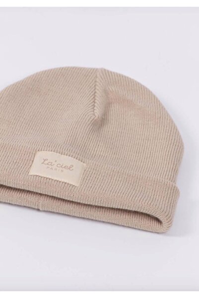 La ciel Paris Unisex Knitwear Winter Folded Soft Warm Knitted Daily Beanie (2...