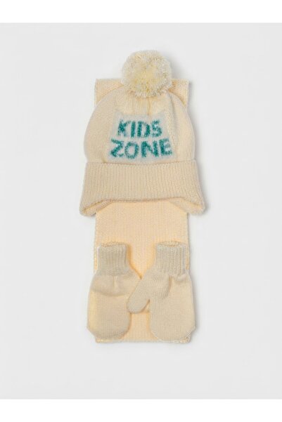 Fonem Fo 5196 Zone 3-Piece Scarf Beanie Glove Set