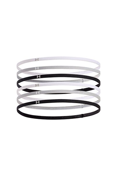 Under Armour Women's Black Mini Elastic 6-Piece Hair Band 1389932