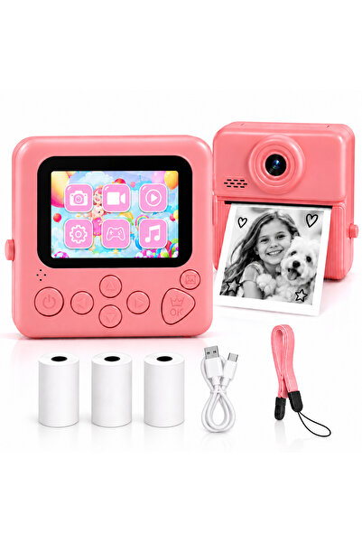 Twinkle Twins Aparat Foto Instant pentru Copii Twinkle Twins, Imprimare Termi...