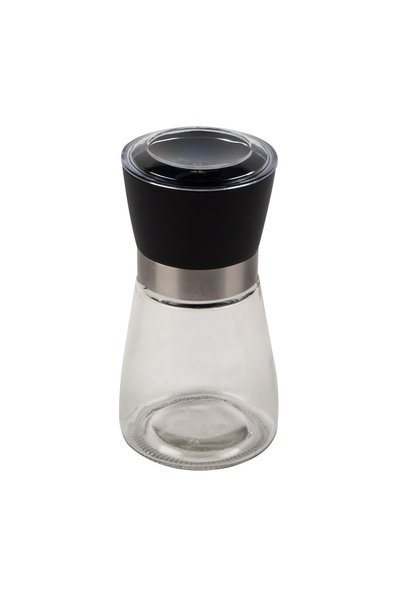 OEM Râșniță condimente din sticlă Ø6,7x13 cm, transparentă, lamă ceramică – p...