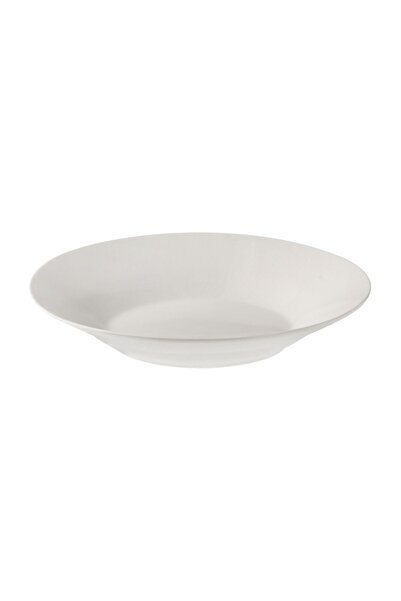 OEM Farfurie Alba Adanca din Porțelan Ø22.5cm – pentru paste, salate și servi...